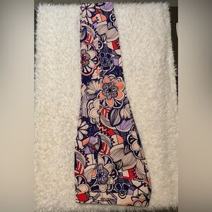 Express Columnist Multi Color Ankle Pant Size 00R 🥰